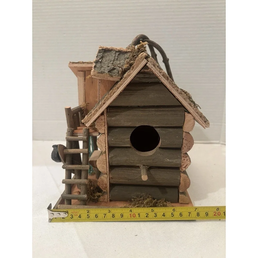 Gone Fishin Birdhouse 8x8x7